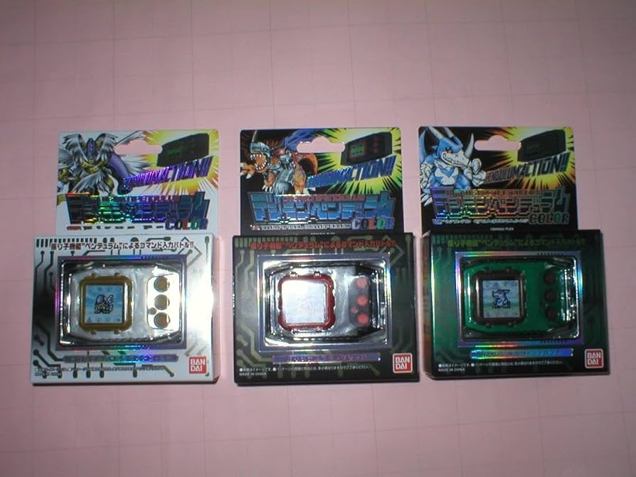 3個デジモンペンデュラムCOLORプレミアムバンダイデジモン
